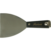 Putty Knife Flexible Steel, 4", Carbon Steel Blade TK783 | Caster Town