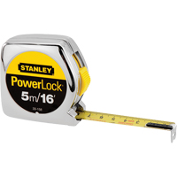 PowerLock<sup>®</sup> Measuring Tape, 1"/16ths of an Inch x 16', 16th Milimeters Graduations TK989 | Caster Town
