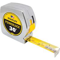 PowerLock<sup>®</sup> Tape Measure, 1" x 30', Imperial Graduations TL006 | Caster Town