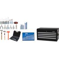 Starter Tool Set with Steel Chest, 70 Pieces TLV421 | Caster Town