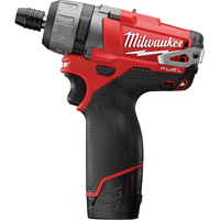 M12™ Fuel™ Hex 2-Speed Screwdriver Kit, 1/4", 12 V, 325 in-lbs Max. Torque, Lithium-Ion Battery TLV679 | Caster Town