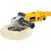 Variable Speed Polisher, 9"/7" Pad, 120 V, 12 A, 0-3500 RPM TLV919 | Caster Town
