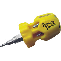 Teeny Turner Screwdriver, Plastic Handle TLZ554 | Caster Town