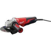 Small Paddle No-Lock Angle Grinder, 6", 120 V, 13 A, 9000 RPM TMB666 | Caster Town