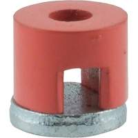 Alnico Button Magnet, 1/2" Dia., 1.5 lbs. Pull TV255 | Caster Town