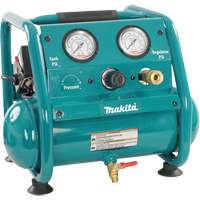 Compact Air Compressor, Electric, 1 Gal. (1.2 US Gal), 125 PSI, 120/1 V TYB851 | Caster Town