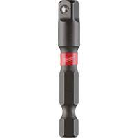 Shockwave™ Impact Driver Socket Adapter, 1/4" Drive Size, 1/4" Male Size, Ball, 1-7/8" L TYF467 | Caster Town