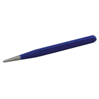 Center Punch, 3/32" Dia., 1/4" Stock Size, 4" L TYP528 | Caster Town