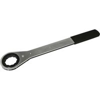 Flat Ratcheting Single Box Wrench TYR625 | Caster Town