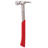 Smooth Face Framing Hammer, 22 oz., Solid Steel Handle, 15" L TYX837 | Caster Town