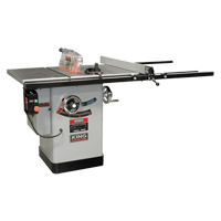 Cabinet Table Saw with Riving Knife, 230 V, 9.6 A, 3850 RPM TYY256 | Caster Town