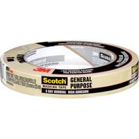 Scotch<sup>®</sup> Contractor Grade Masking Tape, 18 mm (3/4") x 55 m (180'), Beige UAE328 | Caster Town