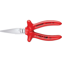 VDE Insulated Flat Nose Pliers UAI355 | Caster Town