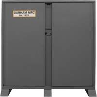 Jobsite Storage Shelving Cabinet, Steel, 47.5 Cubic Feet, Grey UAI847 | Caster Town