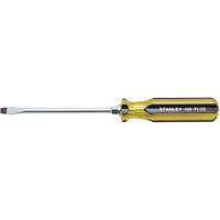 100 PLUS<sup>®</sup> Standard Slotted Tip Screwdriver, 5/16" Tip, Round, 11" L, Plastic Handle UAJ589 | Caster Town