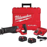 M18 Fuel™ Sawzall<sup>®</sup> Reciprocating Saw Kit, 18 V, Lithium-Ion Battery, 3000 SPM UAK058 | Caster Town