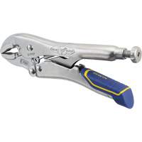 Vise-Grip<sup>®</sup> Fast Release™ 7WR Locking Pliers with Wire Cutter, 7" Length, Curved Jaw UAK287 | Caster Town