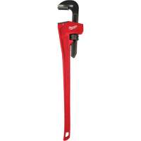 Pipe Wrench, 8" Jaw Capacity, 60" Long, Powder Coated Finish UAK859 | Caster Town