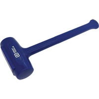 One-Piece Dead Blow Hammer, 5.5 lbs., Smooth Grip, 20" L UAU751 | Caster Town