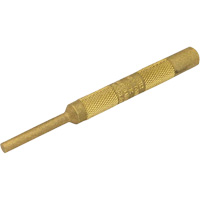 Brass Pin Punch, 3/16" Dia. x 4" L UAU836 | Caster Town