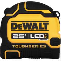 TOUGHSERIES™ LED Lighted Tape Measure, 25' UAX508 | Caster Town
