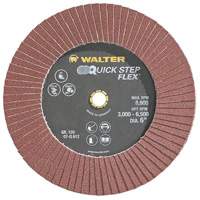 QUICK-STEP™ FLEX Flap Disc, 6" x Type 29, 120 Grit, Aluminum Oxide UE630 | Caster Town