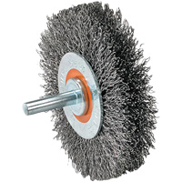 Mounted Wire Brush, 5/8" Arbor UE869 | Caster Town