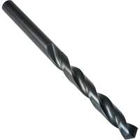Taper Length Drill Bit, 41/64", High Speed Steel, 5-1/8" Flute, 118° Point TDF935 | Caster Town