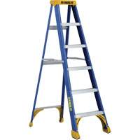 Industrial Duty Stepladders (6300 Series), 6', Fibreglass, 250 lbs. Capacity, Type 1 VC025 | Caster Town