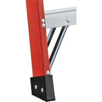 6600 AA Series Industrial Extra Heavy-Duty 2-Way Stepladders, Fibreglass, 375 lbs. Capacity, 4' VC218 | Caster Town