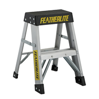 Industrial Extra Heavy-Duty Step Stool/Ladders, 2', Aluminum, 300 lbs. Capacity, Type 1A VC239 | Caster Town