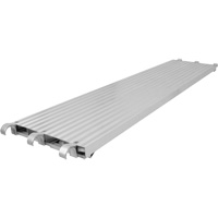 Plateformes de travail - Plancher en aluminium, Aluminium, 7' lo x 19" la VC249 | Caster Town