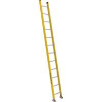 Industrial Extra Heavy-Duty Straight Ladders (5600 Series), 12', Fibreglass, 375 lbs., CSA Grade 1AA VC270 | Caster Town