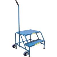 Tilt-N-Roll Step Stands, 2 Step(s), 24" L x 29" W x 19" H, 300 lbs. Capacity VC336 | Caster Town