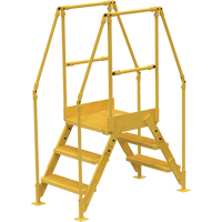 Crossover Ladder, 54-1/2" Overall Span, 30" H x 24" D, 24" Step Width VC442 | Caster Town