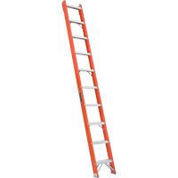 FH1000 Series Industrial Heavy-Duty Shelf Ladders, 10', Fibreglass, 300 lbs., CSA Grade 1A VD228 | Caster Town