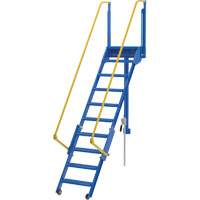 Mezzanine Ladder VD452 | Caster Town