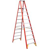 Platform Ladder, 10', 300 lbs. Cap. VD528 | Caster Town
