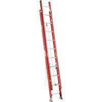 Extension Ladder, 300 lbs. Cap., 13' H, Grade 1A VD548 | Caster Town