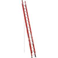 Extension Ladder, 300 lbs. Cap., 29' H, Grade 1A VD552 | Caster Town