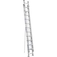 Extension Ladder, 300 lbs. Cap., 21' H, Grade 1A VD568 | Caster Town