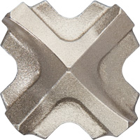 MX4™ 4-Cutter Rotary Hammer Drill Bit, 3/4", SDS-Plus Shank, Carbide VF528 | Caster Town