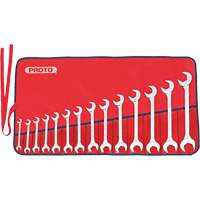 Full Polish Angle Wrench Set, Open-Ended, 14 Pieces, Imperial VM206 | Caster Town