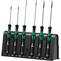 Micro Series Screwdriver Set with Rack, 6 Pcs. VS822 | Caster Town