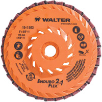 Enduro-Flex 2-in-1™ Flap Disc, 5" x 5/8"-11, 80 Grit, Ceramic VV388 | Caster Town
