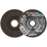 FLEXCUT™ Grinding Wheel, 5", 60 Grit, Aluminum Oxide, 7/8", 12200 RPM, Type 29 VV709 | Caster Town