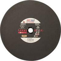 Chop Saw Wheel, 12" x 0.093"/3/32", 1" Arbor, Type 1, Aluminum Oxide, 5100 RPM WI909 | Caster Town