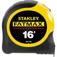 FatMax<sup>®</sup> Measuring Tape, 1-1/4" x 16', 16ths of an Inch Graduations WJ403 | Caster Town