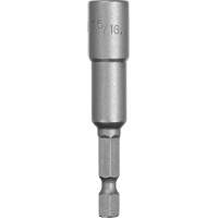 Nut Driver, 5/16" Tip, 1/4" Drive, 2-9/16" L, Magnetic WP841 | Caster Town
