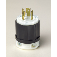 Industrial Grade Locking Device, Nylon, 20 Amps, 125 V, L5-20P XA875 | Caster Town